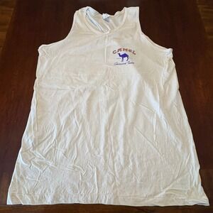 Vintage 1995 Camel Cigarettes Tank Top XL Made USA Genuine Taste Promo